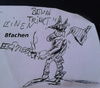 Cartoon: batman action (small) by ab tagged batman,espresso