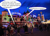 Cartoon: blanker horror (small) by ab tagged oktoberfest,wiesn,geisterbahn,auto,gegenverkehr,falsch