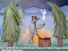 Cartoon: die vogelhochzeit (small) by ab tagged vögel,wald,lied,drogen