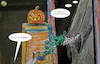 Cartoon: halloween 2020 (small) by ab tagged corona,virus,halloween