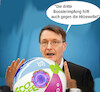 Cartoon: hitzewelle (small) by ab tagged deutschland,gesundheit,minister,hitze,klima,corona,impfung