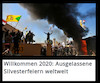 Cartoon: jahreswechsel2020 (small) by ab tagged sylvester,welt,politik,usa,iran,irak,feuer,botschaft