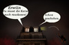 Cartoon: katze raus (small) by ab tagged katze,abend,gassi