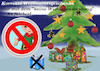 Cartoon: korrekte weihnacht (small) by ab tagged weihnachten,geschenke,arbeit,helfer,nikolaus