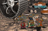 Cartoon: leben auf dem mars (small) by ab tagged mars,erde,nasa,rover,bewohner