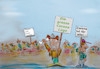 Cartoon: meinungsfreiheit (small) by ab tagged corona,demo,berlin,brd