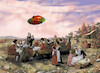 Cartoon: pilgrim pray (small) by ab tagged us,national,holiday,thanksgiving,turkey,pilgrims