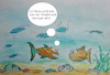 Cartoon: sauber (small) by ab tagged virus,masken,schutz,umwelt,dreck,meer,ozean,fisch