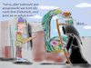Cartoon: sommerzeit (small) by ab tagged zeit,umstellung,sommer,mensch,tod,uhr,deal
