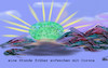 Cartoon: sommerzeit covid19 zeit (small) by ab tagged deutschland,sommerzeit,virus,pandemie