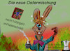 Cartoon: speed brunch (small) by ab tagged ostern,hase,morgen,kaffee,espresso