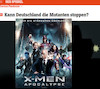 Cartoon: superspiegel (small) by ab tagged corona,virus,mutation,mutant,xmen,apokalypse,schlagzeile