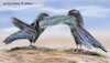 Cartoon: unnatur (small) by ab tagged vogel,sprichwort