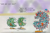 Cartoon: verwandschaft (small) by ab tagged corona,virus,mutation,europa,deutschland,usa