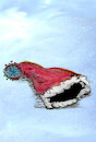 Cartoon: weihnacht 2021 (small) by ab tagged deutschland,winter,corona,virus,weihnachten,nikolaus,weihnachtsmann