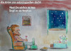 Cartoon: wissenswertes (small) by ab tagged virus,corona,sterne,planeten,astrologie,weisheit,lockdown,zuhause,faul