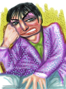 Cartoon: sketch (small) by pisko tagged yorma,beni