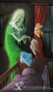 Cartoon: Ghost in The Bedroom (small) by ionutbucur tagged lunar,park,bret,easton,ellis,ghost,toys,illustration