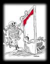 Cartoon: Gaza (small) by Tufan Selcuk tagged war,israel,palestine,gaza