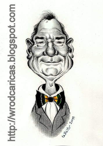 Cartoon: Bill Murray (medium) by WROD tagged murray,bill