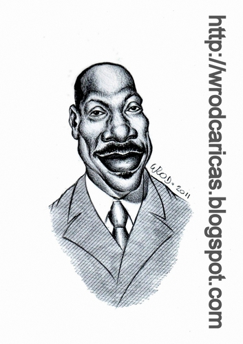 Cartoon: Eddie Murphy (medium) by WROD tagged eddie,murphy