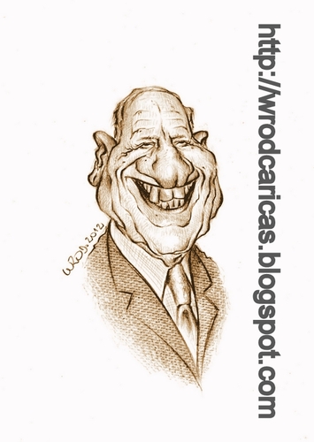 Cartoon: Mel Brooks (medium) by WROD tagged mel,brooks