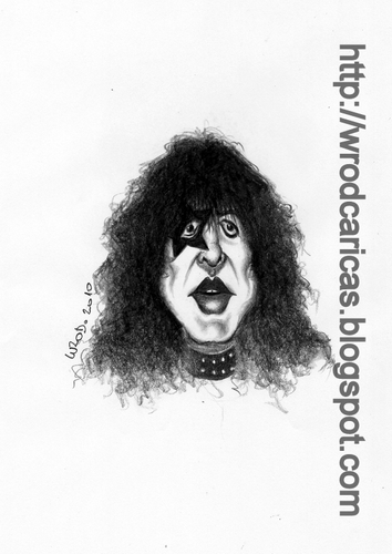 Cartoon: Paul Stanley (medium) by WROD tagged paul,stanley,kiss