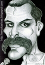 Cartoon: Freddie Mercury (small) by WROD tagged freddie,mercury,queen