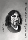 Cartoon: Geezer Butler (small) by WROD tagged geezer,butler,black,sabbath