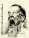 Cartoon: James Hetfield (small) by WROD tagged james,hetfield,metallica