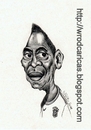 Cartoon: Pele (small) by WROD tagged pele,brazilian,soccer,player