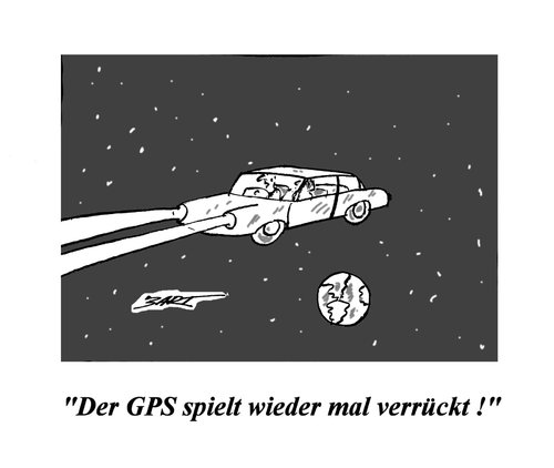 Der GPS spielt verrückt Der GPS spielt verrückt