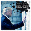 Cartoon: THE WALL (small) by Night Owl tagged donald trump jerusalem israel wailing wall klagemauer mexiko mexico grenze border business businessman geschäftsmann