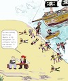 Cartoon: Pirate Contingency Plan (small) by paparazziarts tagged contingency,plan,risk,management,mitigation,piracy,brain,damage