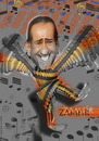 Cartoon: Gheorghe Zamfir (small) by yukselcengiz tagged gheorghe,zamfir