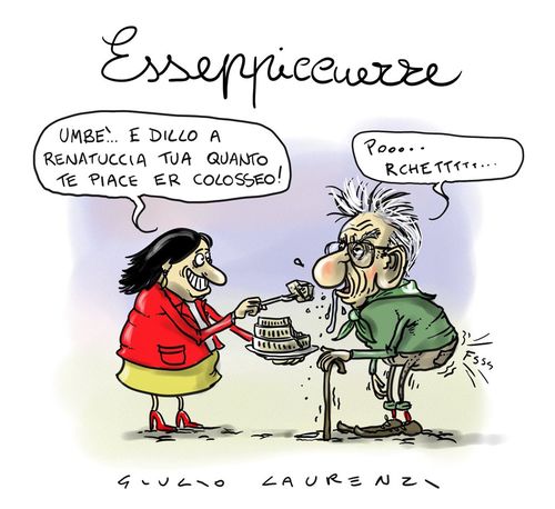 Cartoon: Esseppiccuerre (medium) by Giulio Laurenzi tagged esseppiccuerre