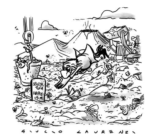 Cartoon: Il Gioco Sporco (medium) by Giulio Laurenzi tagged il,gioco,sporco