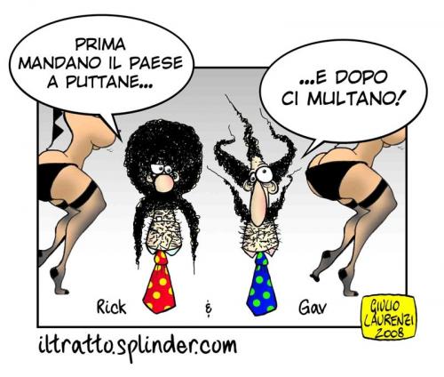 Cartoon: Italy (medium) by Giulio Laurenzi tagged politics