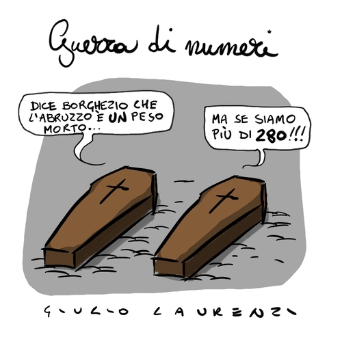 Cartoon: Numerlologia (medium) by Giulio Laurenzi tagged numerologia
