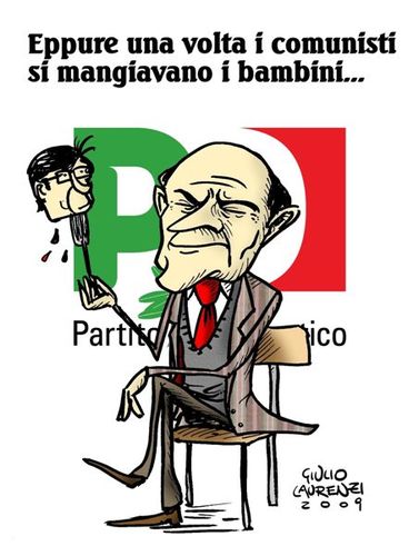 Cartoon: Pasto Fesso (medium) by Giulio Laurenzi tagged politics,italy