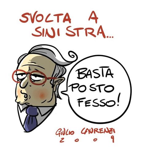 Cartoon: Posto Fisso (medium) by Giulio Laurenzi tagged posto,fisso