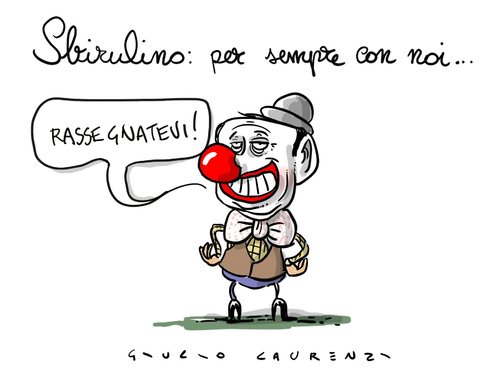 Cartoon: Sbirulino (medium) by Giulio Laurenzi tagged sbirulino