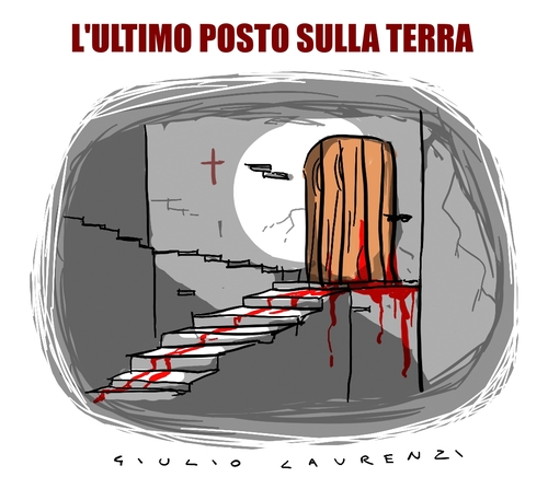 Cartoon: Ultimo Posto (medium) by Giulio Laurenzi tagged ultimo,posto