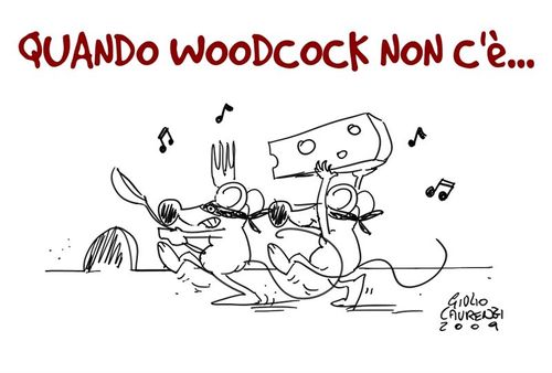Cartoon: Woodcock (medium) by Giulio Laurenzi tagged woodcock
