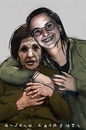 Cartoon: Elisa e Filomena (small) by Giulio Laurenzi tagged elisa,filomena