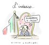 Cartoon: L indeciso (small) by Giulio Laurenzi tagged berlusconi,italien