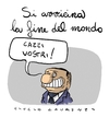 Cartoon: La fine e vicina (small) by Giulio Laurenzi tagged berlusconi