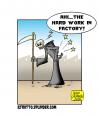 Cartoon: Overwork (small) by Giulio Laurenzi tagged work,factory