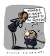 Cartoon: Pissi Pissi (small) by Giulio Laurenzi tagged pissi,obama,berlusconi