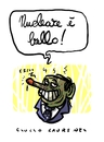 Cartoon: ProNuke (small) by Giulio Laurenzi tagged pronuke